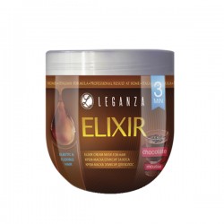 Маска за коса за еластичност с шоколадов мус Leganza Elixir 1000ml - Rosa Impex
